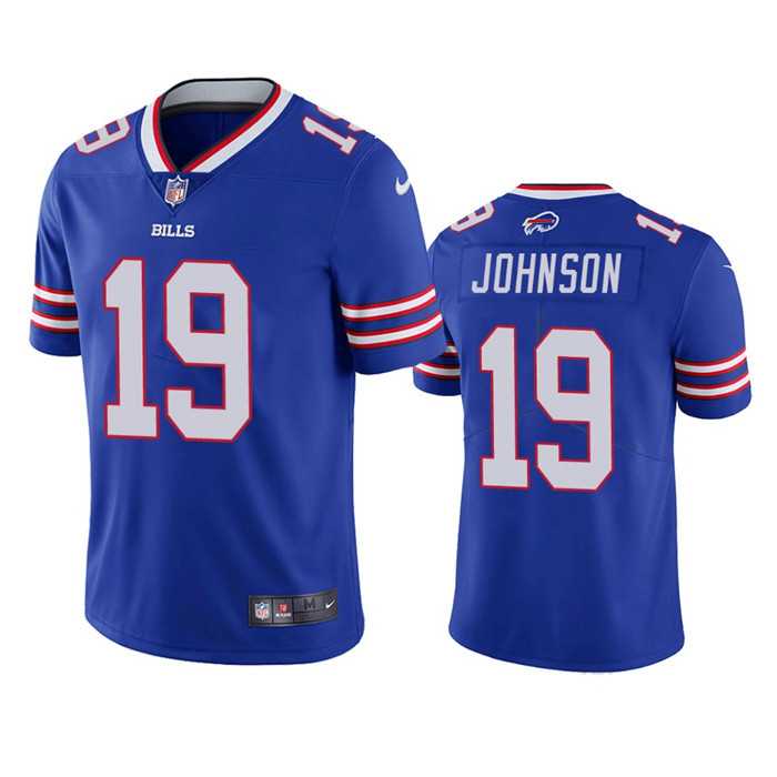 Men & Women & Youth Buffalo Bills #19 KeeSean Johnson Blue Vapor Untouchable Limited Stitched Jersey